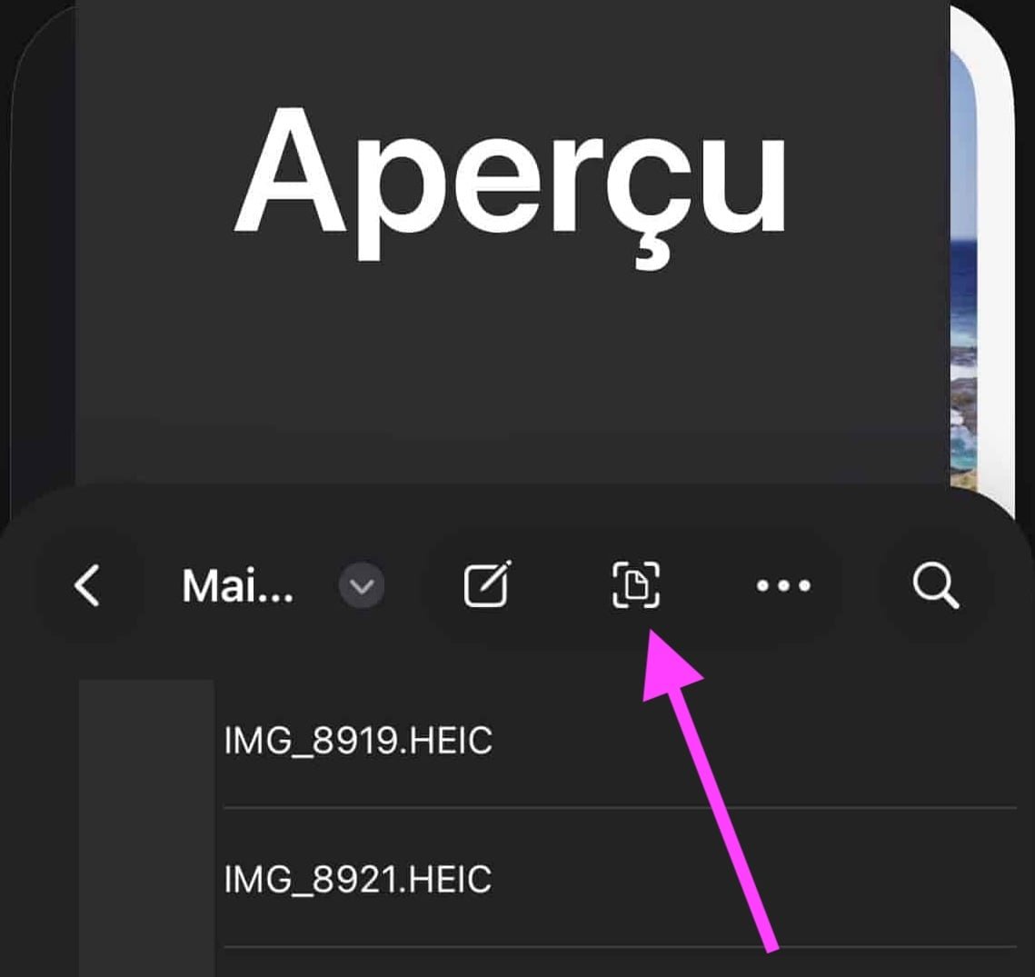 Preview iOS 26 scanner function
