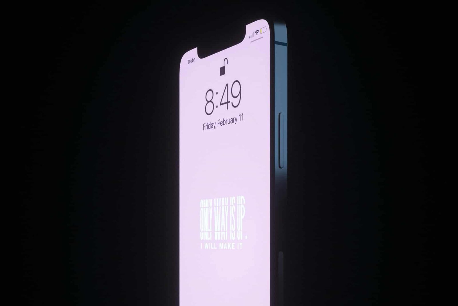 iPhone screen