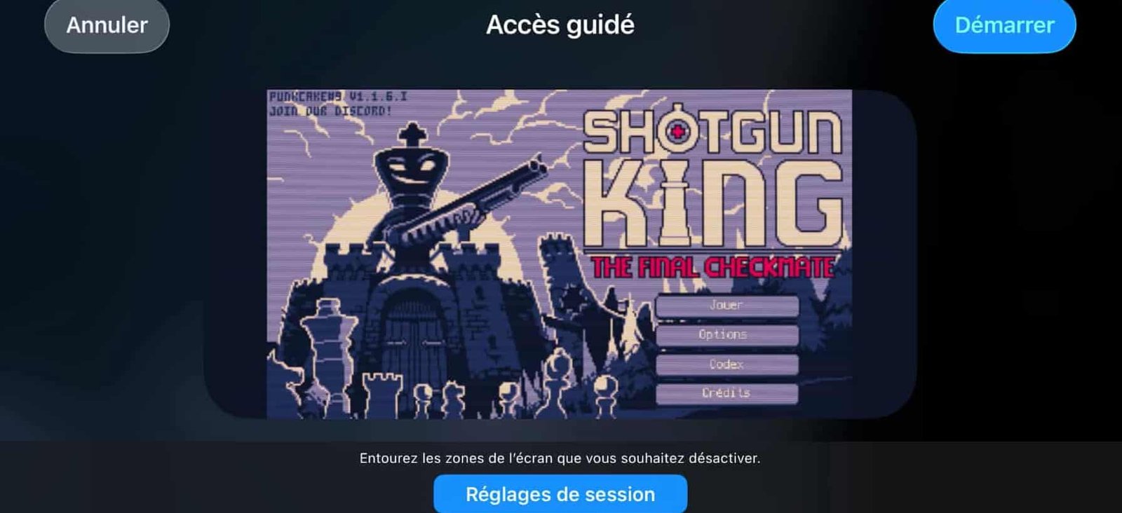 Guided in-game access