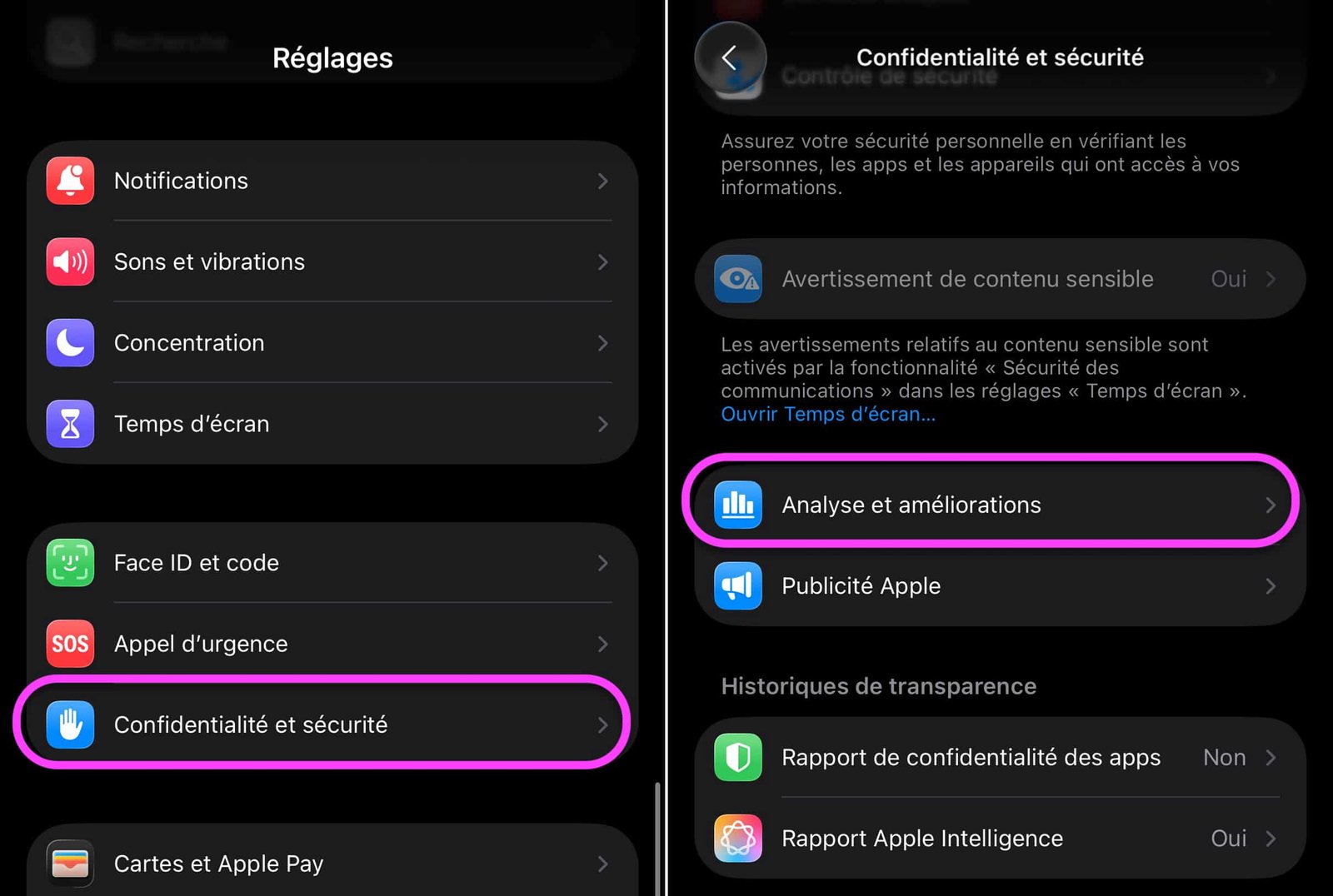Privacy and security