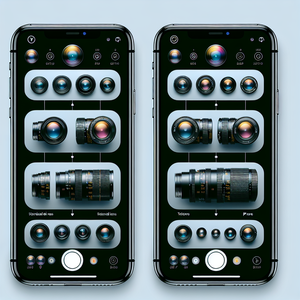 iPhone lens comparison