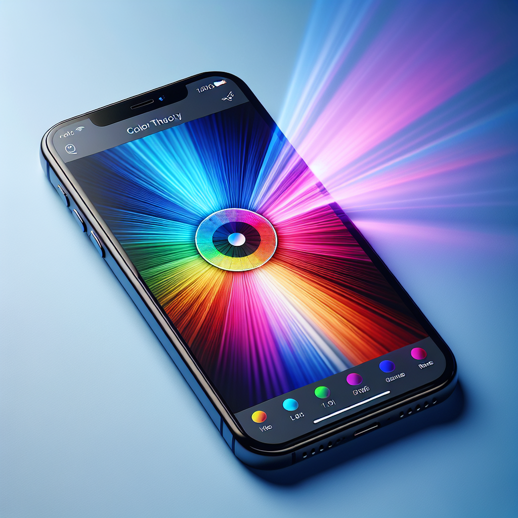 color theory for iPhone photos