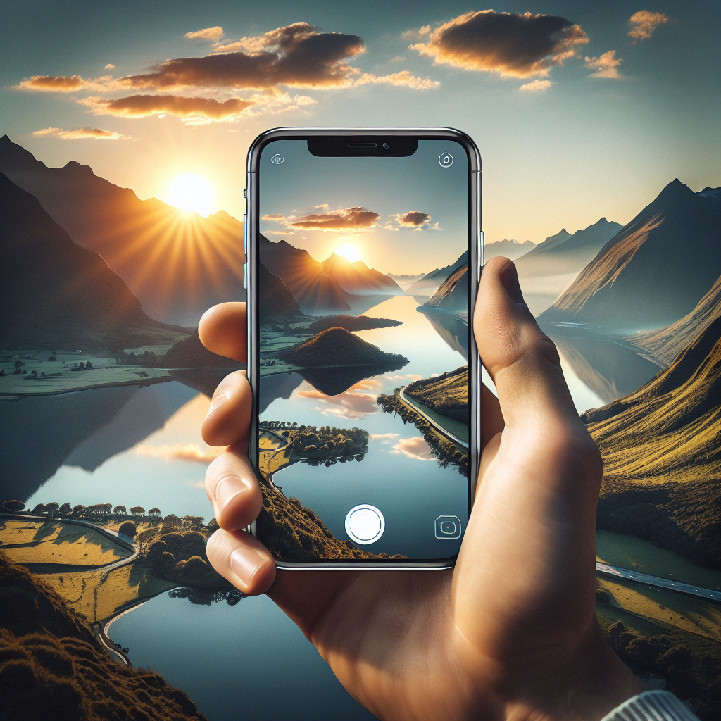 iPhone landscape photography