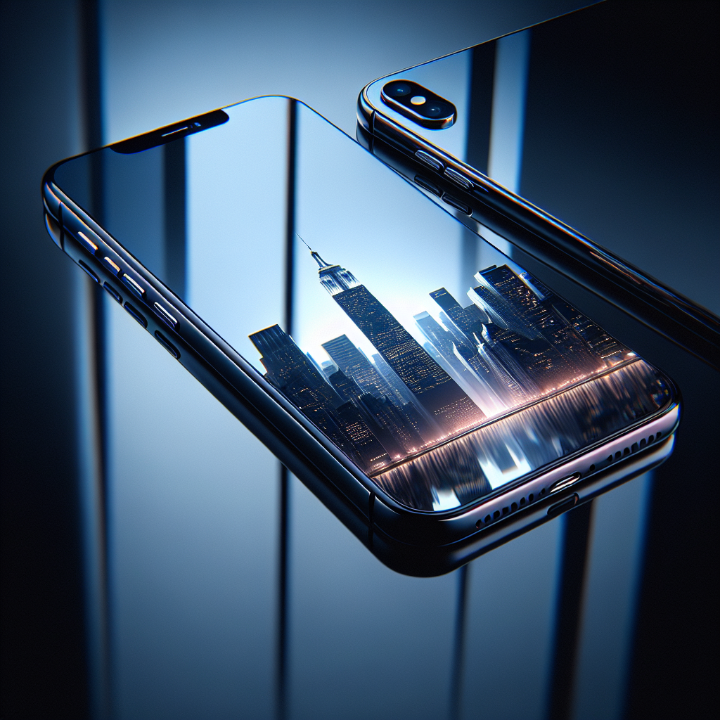 shooting reflections on iPhone