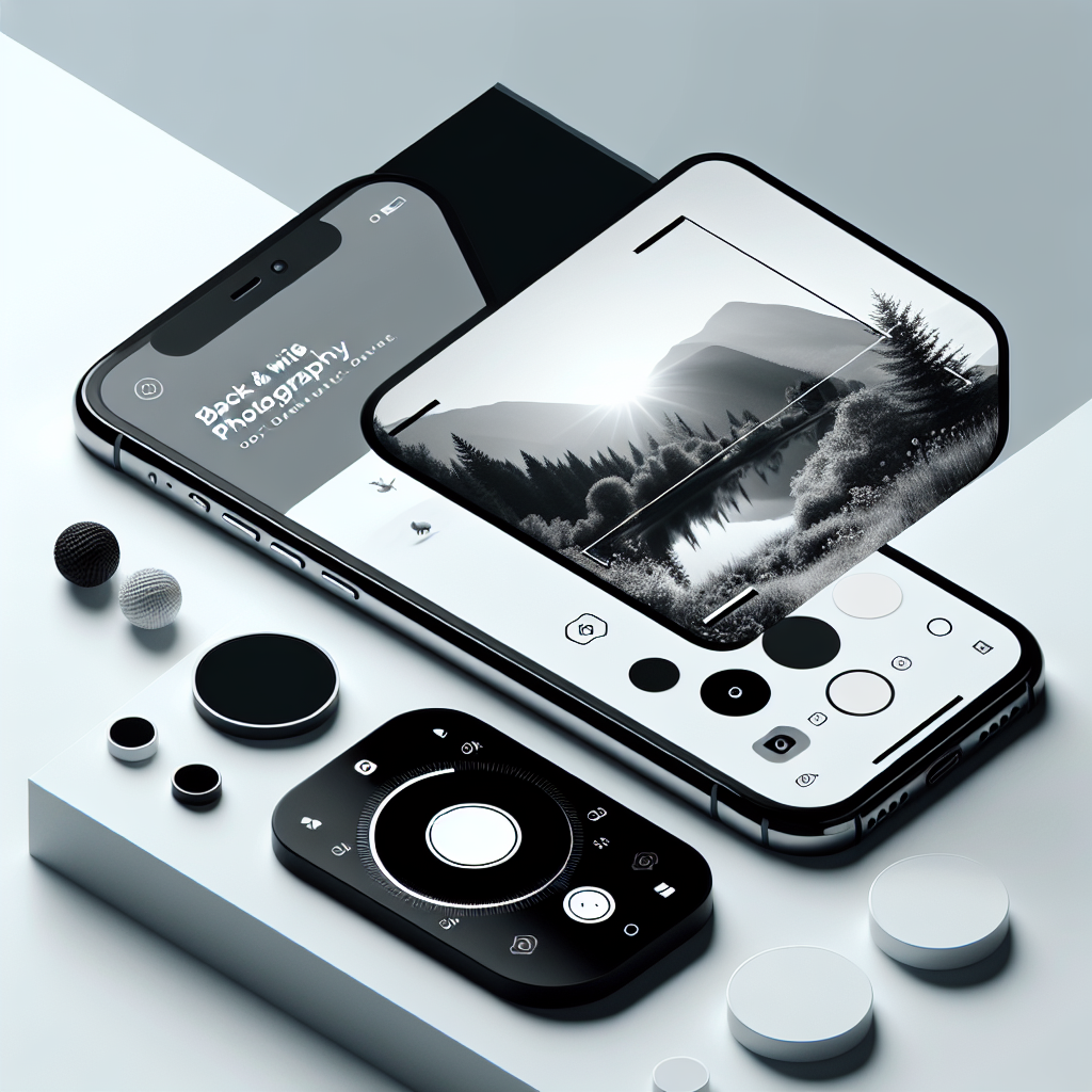 iPhone black and white photography