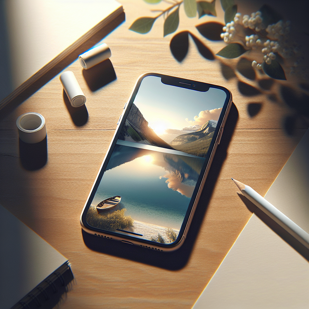 creating mood with iPhone photos